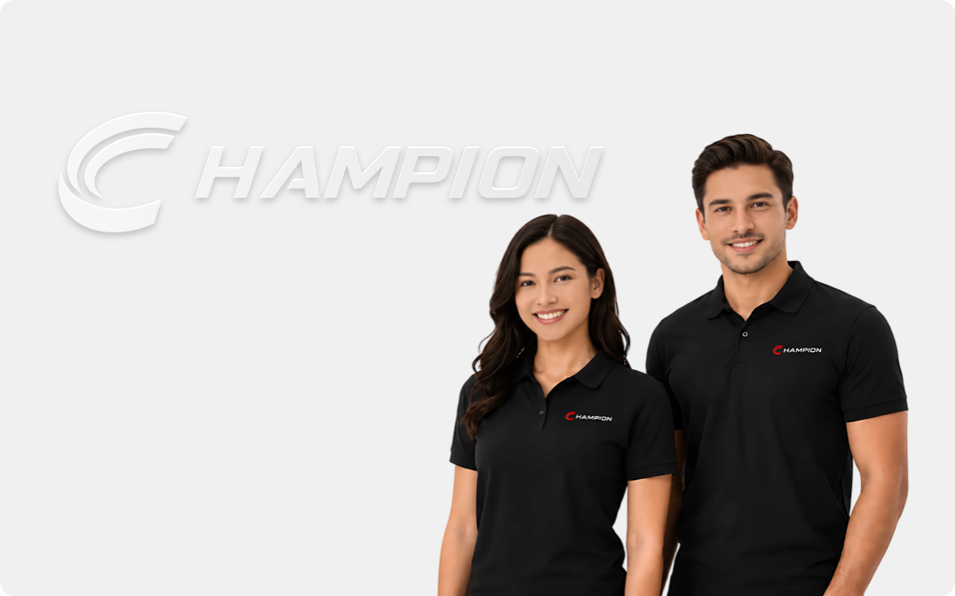 CHAMPION global customer service team